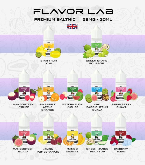 Tinh Dầu ONFE Flavor Lab Juice 58MG chính hãng giá rẻ - 12 Vị