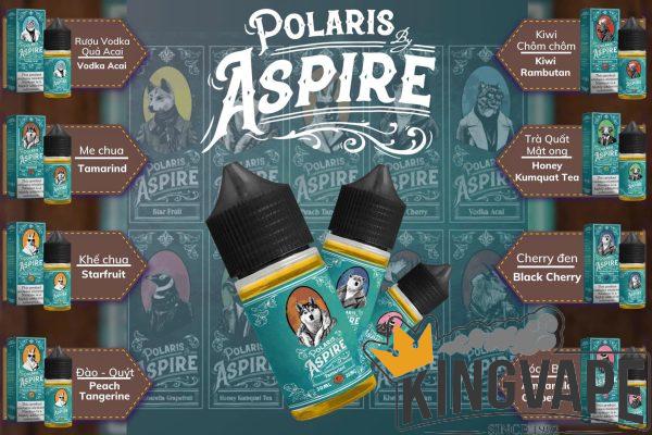 Tinh dầu POLARIS Juice by Aspire 35/60MG chính Hãng - 8 Vị Bùng Cháy