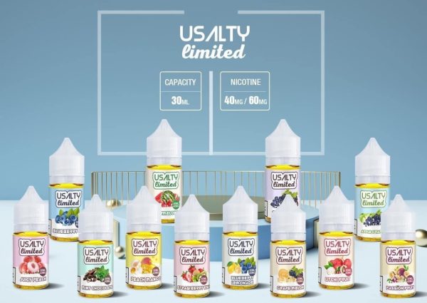 Tinh Dầu Usalty Limited Juice Saltnic 40MG/60MG