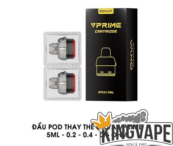 Đầu Pod rỗng Oxva Vprime Top Fill 0.2,0.4, 0.6 ohm chính hãng giá rẻ