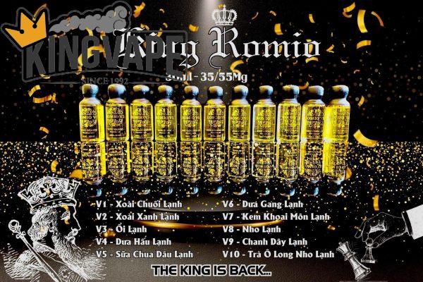 Romio King V2 Chính Hãng 35/55MG